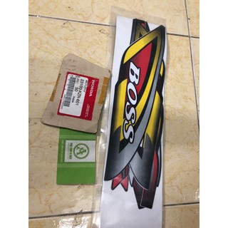 1 Full Bộ tem Sanda Boss sọc vàng