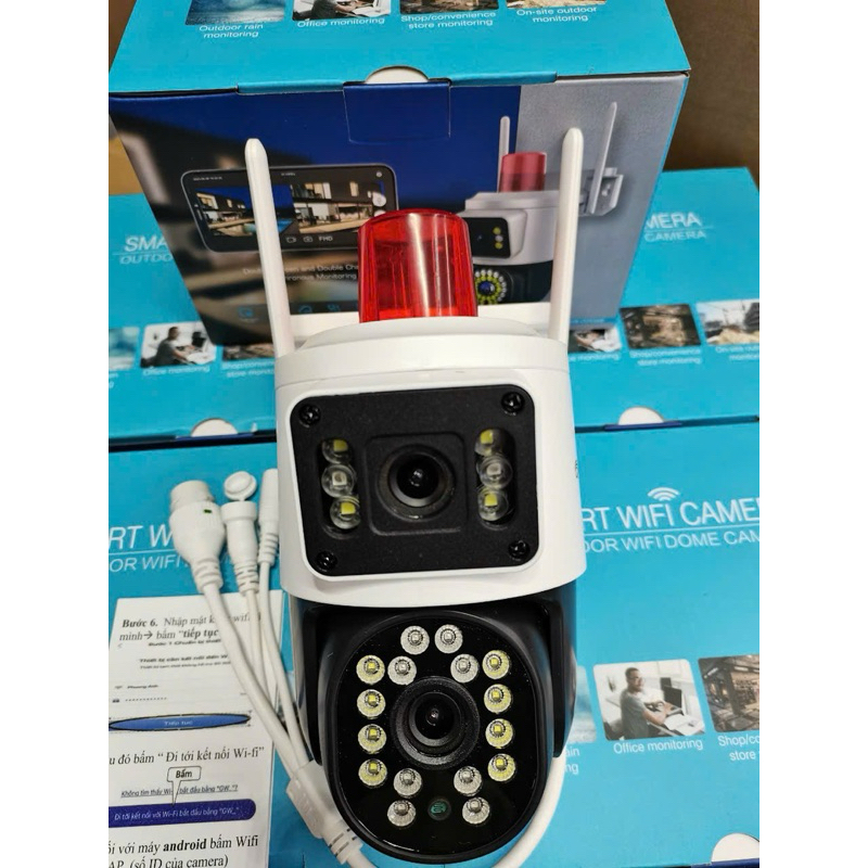 camera Yoosee 2 mắt có báo động