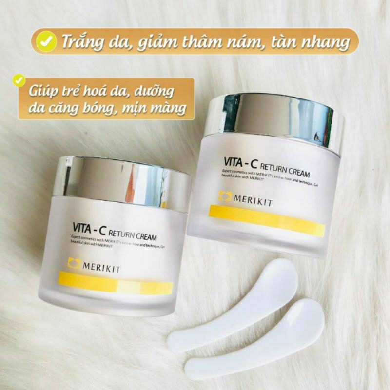 (Chính hãng) Kem cô đặc Merikit Vita- C dưỡng trắng , mờ nám 100ml