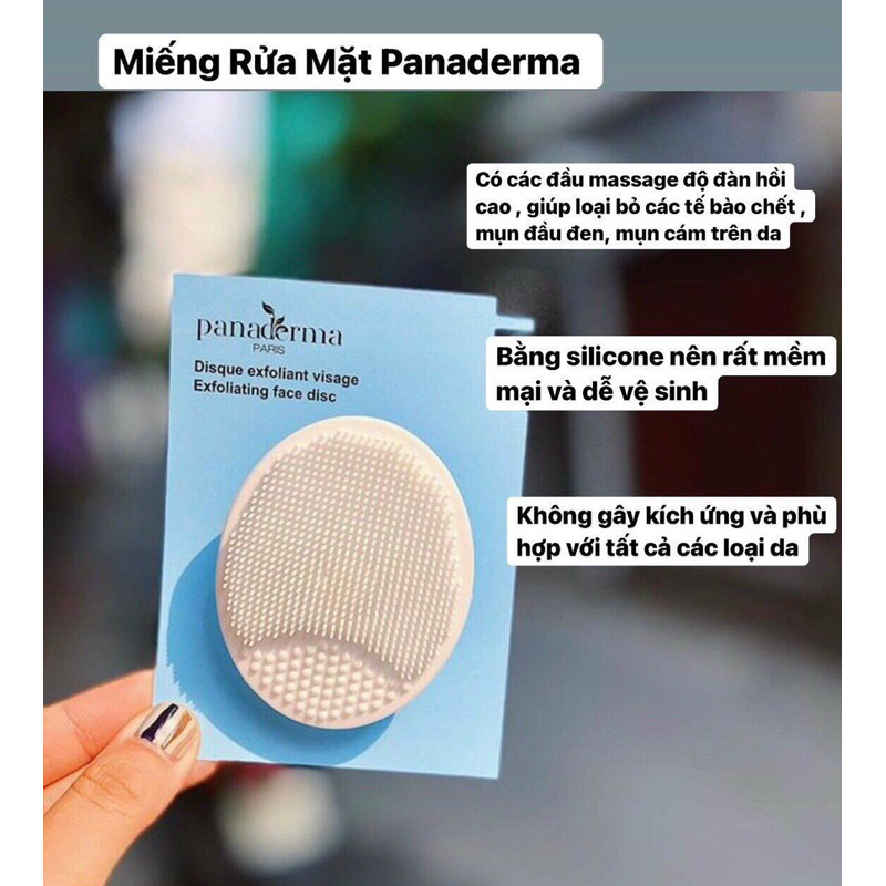 MIẾNG RỬA MẶT silicon PANADERMA