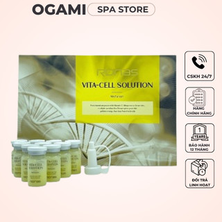 Tế bào gốc ronas vita cell solution, ronas vàng dưỡng da sau khi lăn kim, tế bào gốc trắng da