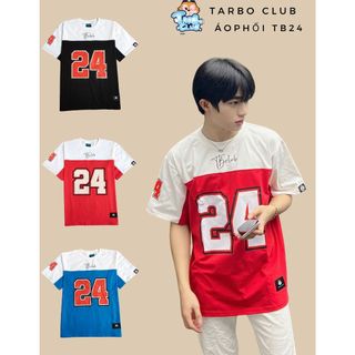 [DEAL XẢ HÀNG]Áo Thun Phối Tarbo Club Vải Cotton Cao Cấp Local Brand Hot Trend Phiên Bản Đặc Biệt Form Rộng TB24