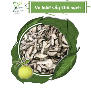 Vỏ Bưởi Sấy Khô - Xông mặt, Giảm Cân, Mượt Tóc - 3nfam.organic