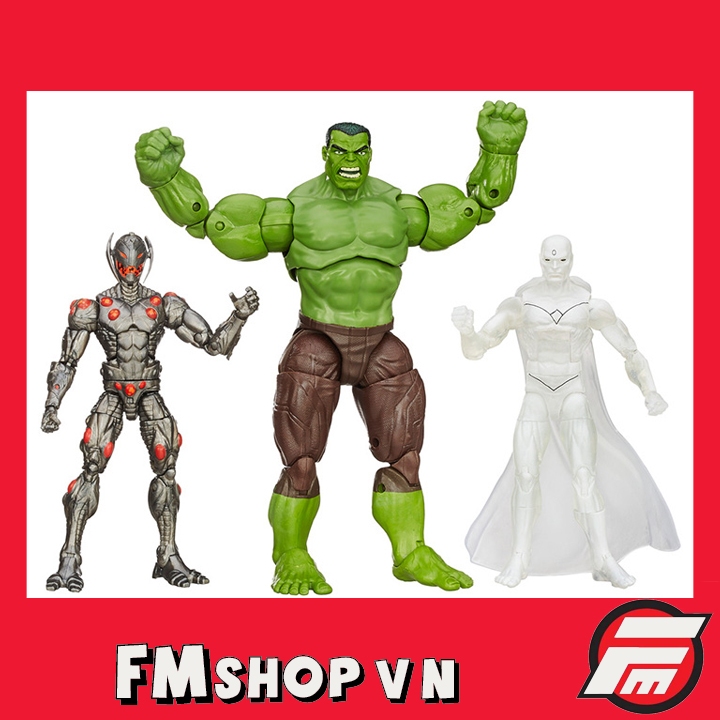 MÔ HÌNH CHÍNH HÃNG MARVEL LEGEND ULTRON-HULK-VISION SET