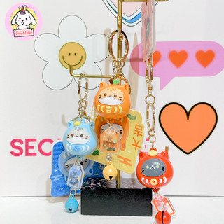 Móc khóa Mèo Thần Tài có chuông Lucky Cat