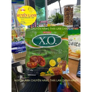   Kẹo XO Thái Lan 110g   50 viên    - CÓ 3 VỊ -CÀ PHÊ TRÀ CHANH TRÁI CÂY MẬT ONG - CAM KẾT HÀNG NỘI ĐỊA THÁI LAN 100% 