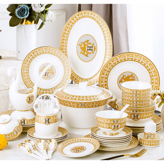 [HOT] Bán lẻ bộ HM 60 món. set 60 món bán lẻ. Chén cơm tô dĩa set 60 HM cao cấp