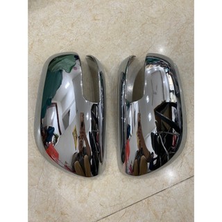 Bộ 2 ốp gáo gương xe toyota vios 2007 đến 2013 mạ crom