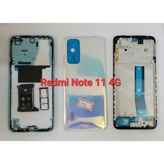 Bộ vỏ full xiaomi redmi Note 11 bản 4G zin
