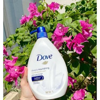 Sữa tắm dove dưỡng ẩm chuyên sâu deeply nourishing thái lan - 1000ml