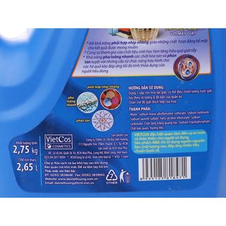 Nước giặt Aba Matic xanh 2.75kg