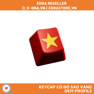 Keycap cờ đỏ sao vàng cho bàn phím cơ Profile OEM