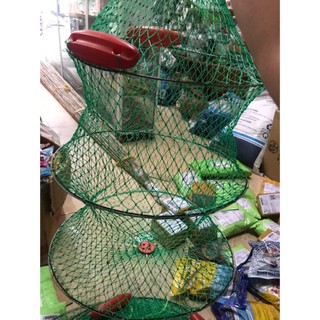 Giỏ Đựng Cá 3 Tầng Có Phao Nổi
