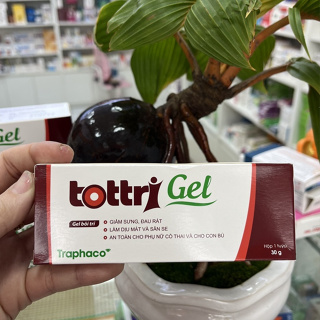 Tottri Traphaco, tottri gel, hộp vỉ viên, hộp gói hoàn