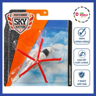 Máy bay mô hình Matchbox Sky Busters Series Hybri-Chopper FKV34.