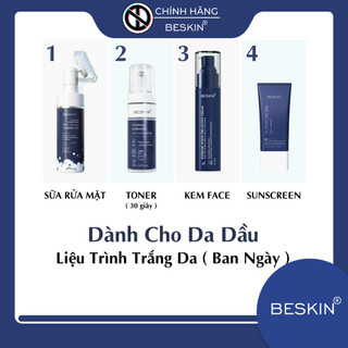 Kem face phấn nhung + sữa rửa mặt tạo bọt + toner tạo bọt - kem chống nắng cho da dầu