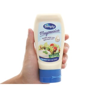 Simply Sốt Mayonnaise (Nguyên Bản, Hương Gạo Rang) 230gr