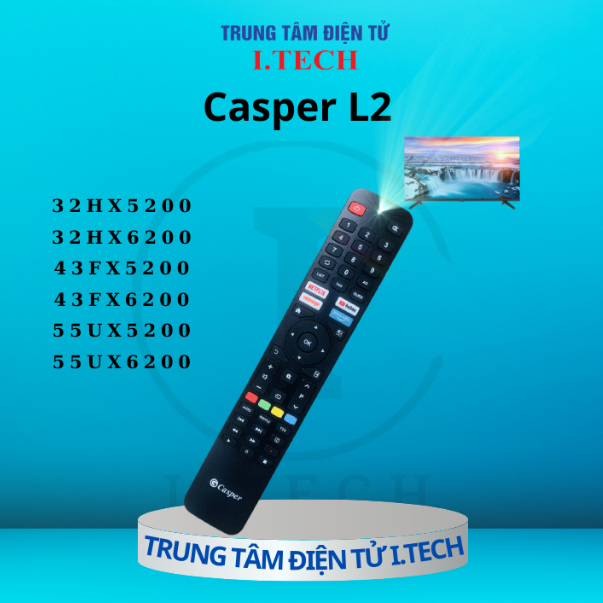 ( Chính Hãng) Điều khiển TiVi Casper L2