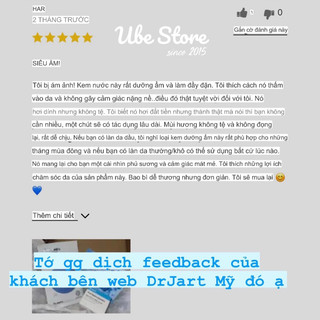 KEM DƯỠNG DR.JART+ 15ML