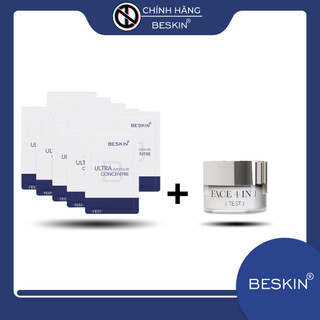 Combo tinh chất ultra ampoule + kem face 4in1