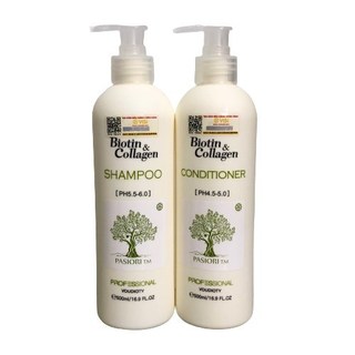 Cặp gội xả biotin & collagen 500ml
