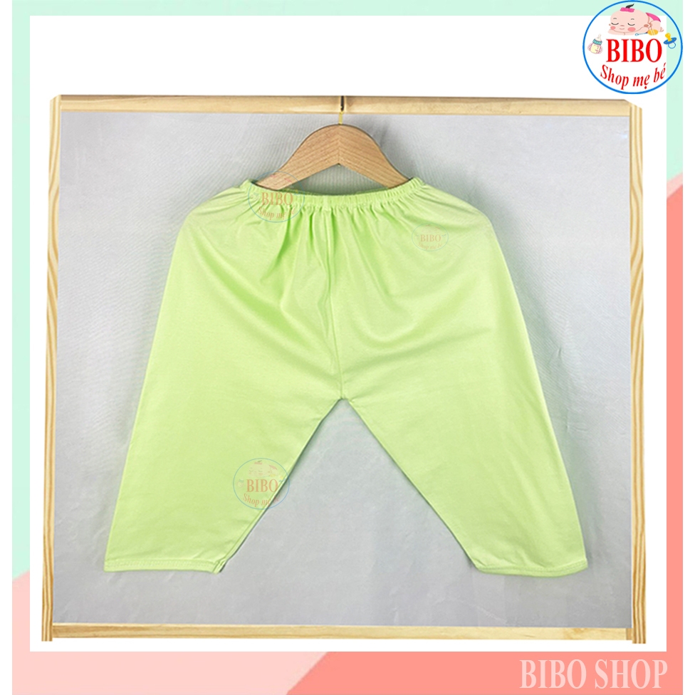 Quần Dài Màu Cho Bé Sơ Sinh Chất 100% Cotton Dày Dặn, Mịn, Đẹp,Cho Bé Mặc Nhà Mát Loại Màu