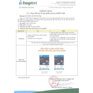 Thuốc diệt chuột Storm (Thế Hệ Mới) - (gói 20 viên) Thuốc chuột Storm