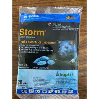 Thuốc diệt chuột Storm (Thế Hệ Mới) - (gói 20 viên) Thuốc chuột Storm
