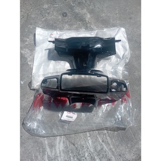 Bàn thờ/ đầu đèn màu đen + bợ cổ màu đen st2k zin suzuki sport satria 2000 chính hãng indonesia