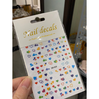 Sticker dán móng tay nail mẫu mới