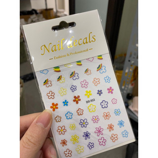 Sticker dán móng tay nail mẫu mới