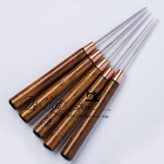 Dùi nhọn đục lỗ cán gỗ 16cm