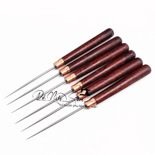 Dùi nhọn đục lỗ cán gỗ 16cm