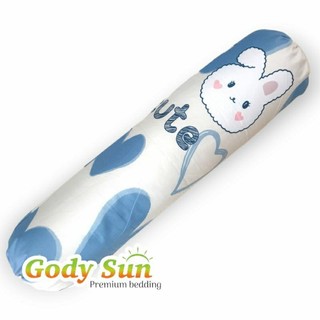 Vỏ gối ôm cotton poly - kích thước : 35cm x 100cm được chọn màu