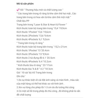 sheet binder a5 bản 6 còng