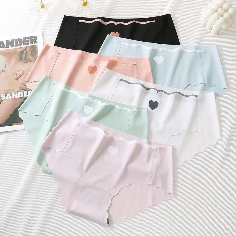 Set 10 quần lót su tim lạnh điều hòa không đường viền mát lạnh