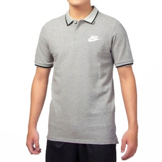 Áo thun nike sprtswear casual polo shirt - grey