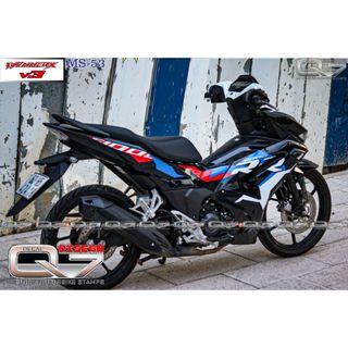 Tem rời Winner X V3 - đen - MS53 - decalq7