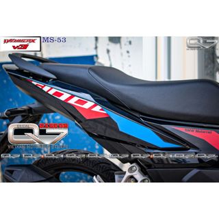 Tem rời Winner X V3 - đen - MS53 - decalq7