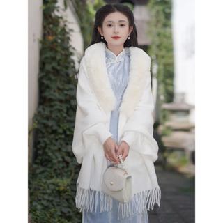 Áo khoác cardigan lông thú cao cấp dáng dài