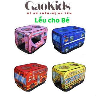 Lều mô hình đồ chơi nhà banh đa chức năng, nhà banh dạng xe Ô Tô cho bé