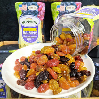 【Báchhóa24h】NHO KHÔ RAISINS MIX ĐỦ VỊ HỦ MẪU MỚI