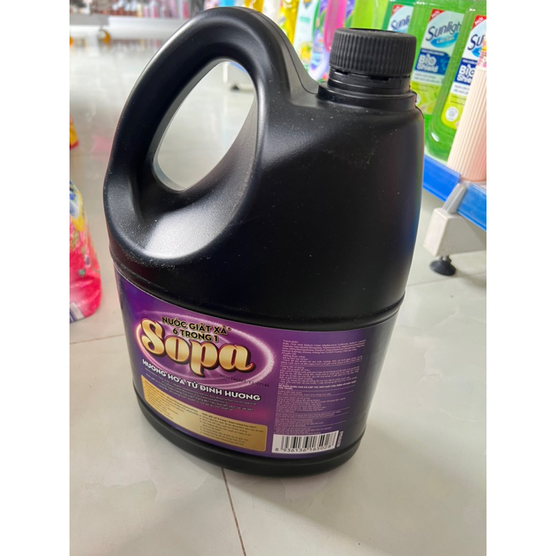 Nước giặt xả Sopa 6 Trong 1. X 3,4kg