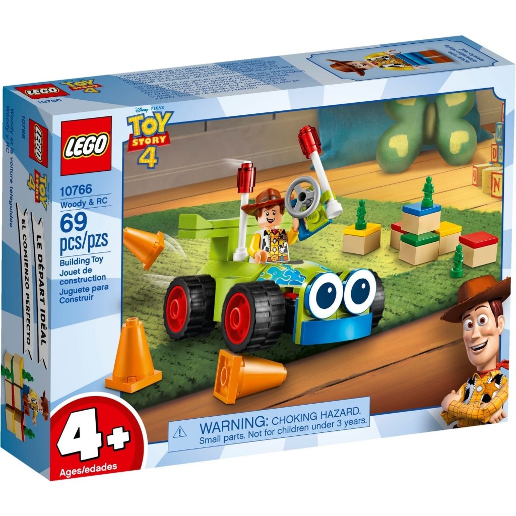 10766 LEGO TOY STORY 4 Xe Đua Của Woody