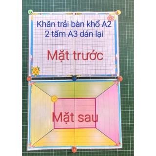 Khăn trải bàn khổ A2, A3