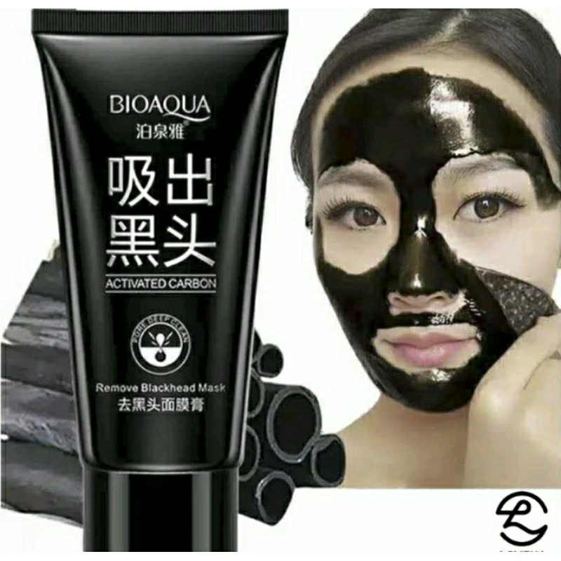 Mặt nạ lột mụn Than tre Hoạt Tính Bioaqua lột sạch mụn cám và đầu đen