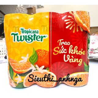 Lốc 6 lon nước cam ép Twister 320ml