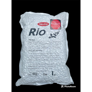 Cám cá koi Rio bao 4kg - tránh xệ bụng cá