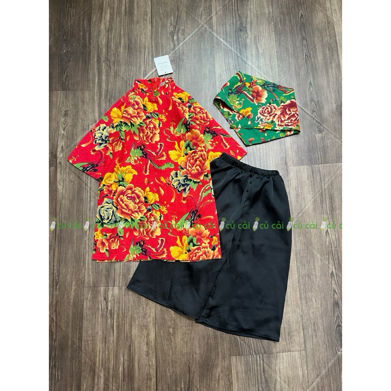 AD2339 AD2341 AD2343 AD2401 Áo dài bé gái Tết 2024 MLS