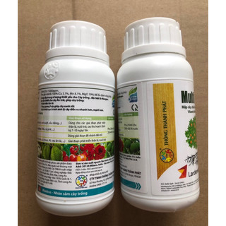 Multi TE Xtra vitamin thiết yếu cho cây và đất